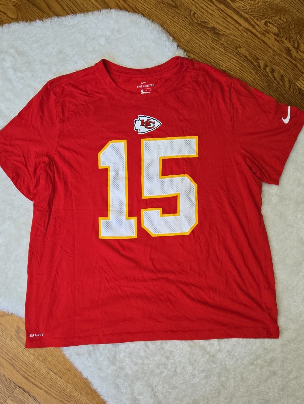Nike NFL Mahomes Shirt, Mens Size XXL